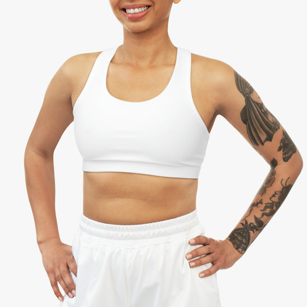 Athlecia Empower Seamless Bra Women - Black Print